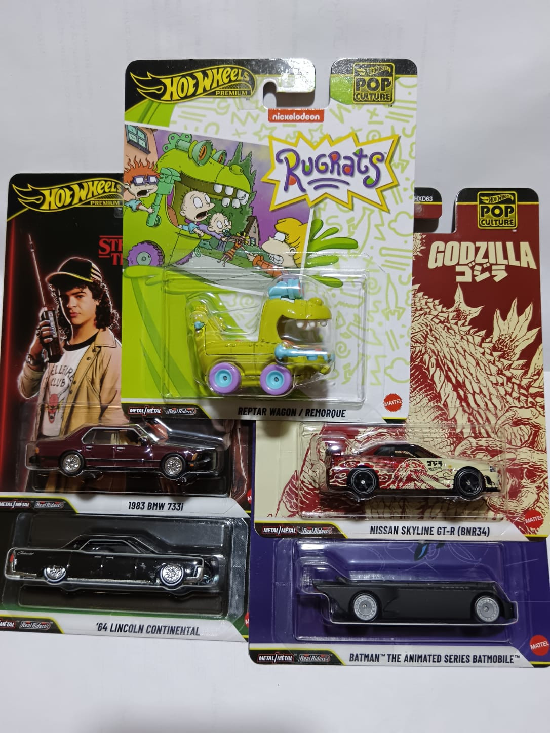 Hot Wheels Pop Culture set of 5 cars