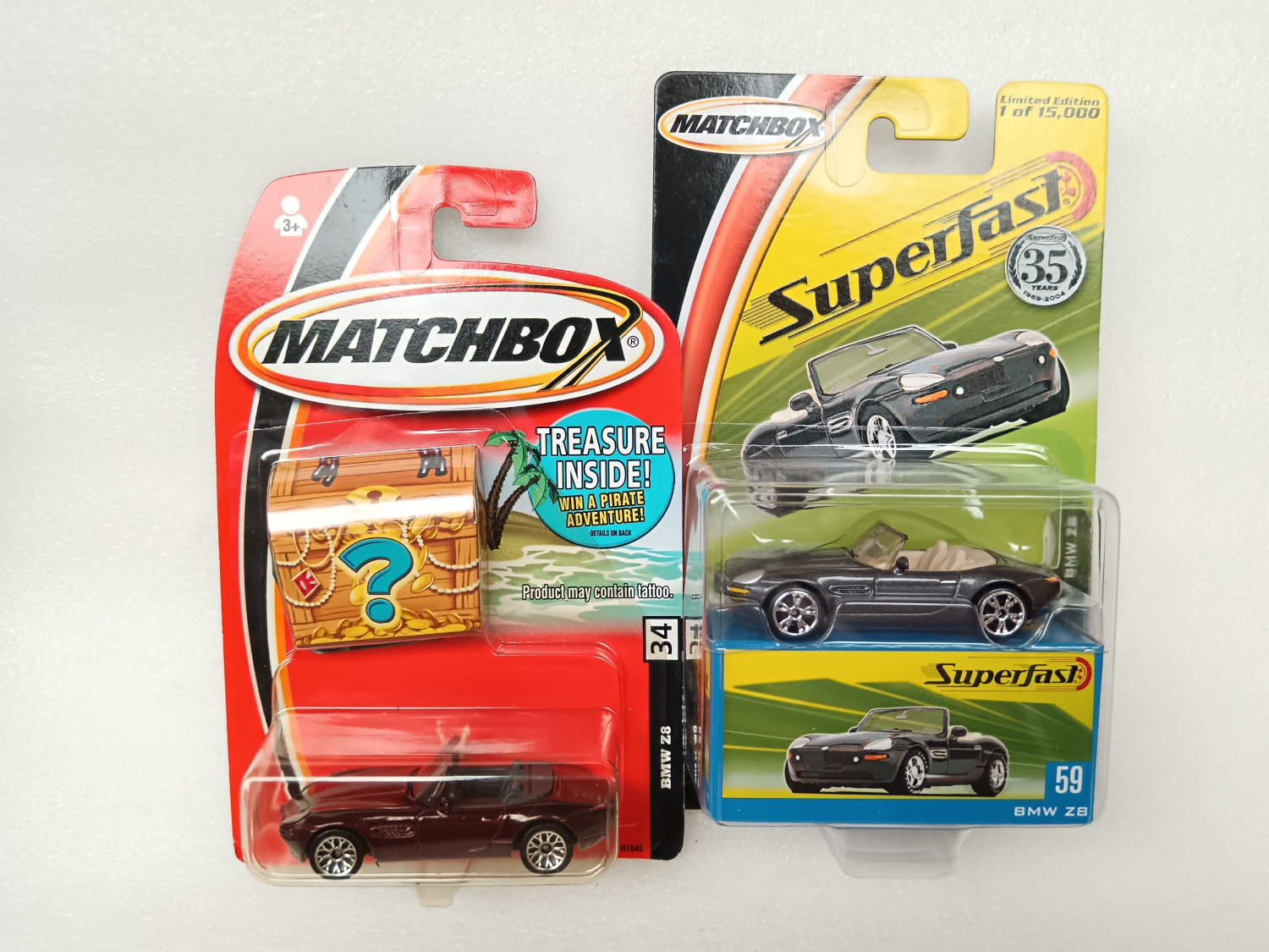 Matchbox BMW Z8 variation lot