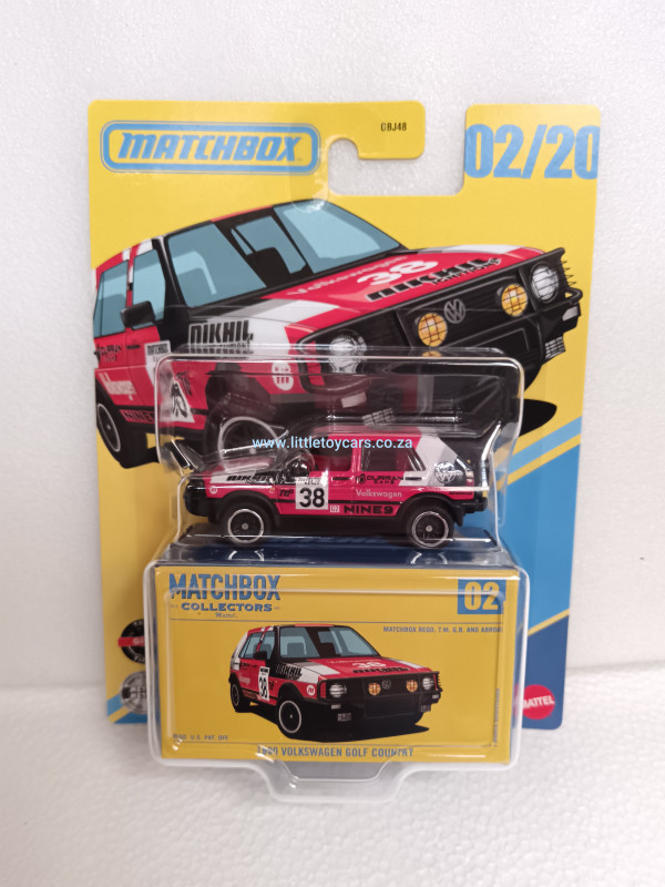Matchbox Collectors series #02 VW Golf Country