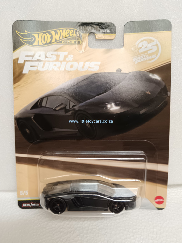 Hot Wheels Premium Fast and Furious Lamborghini Aventador Hobbs and Shaw