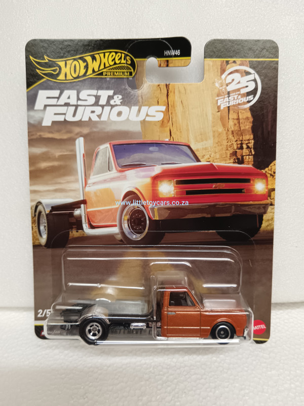 Hot Wheels Premium Fast and Furious 1969 Chevy Custom pickup