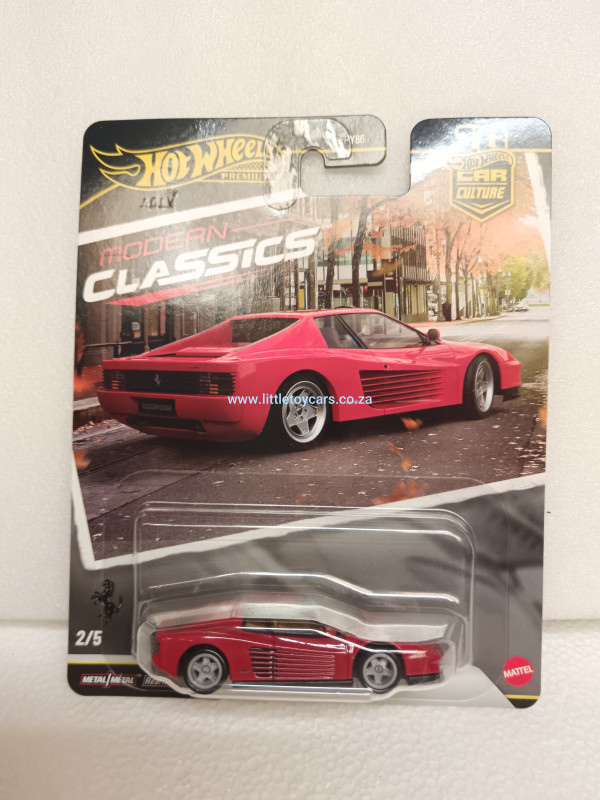 Hot Wheels Premium Car Culture Ferrari Testarossa