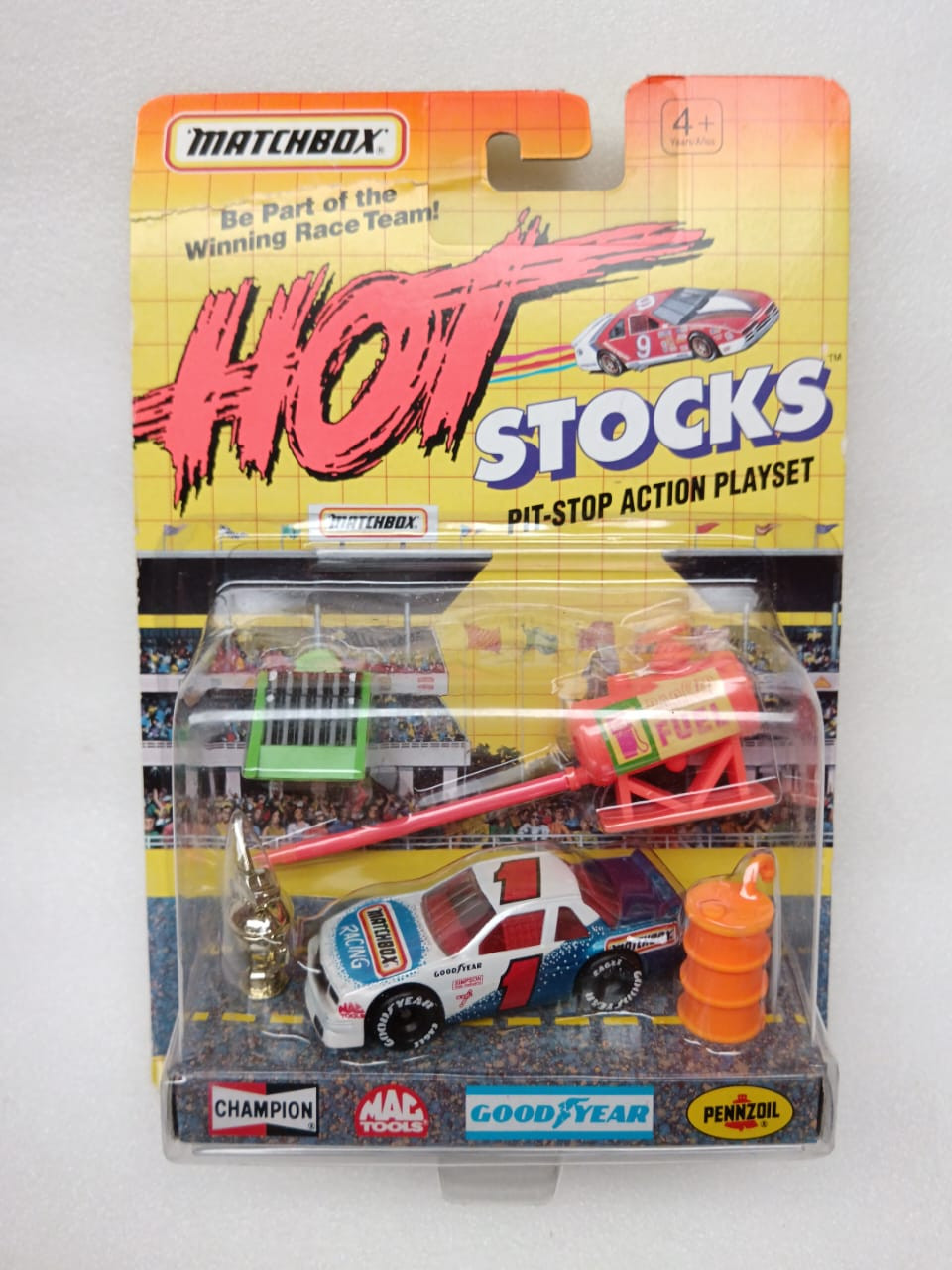 Matchbox Hot Stocks nascar action pack