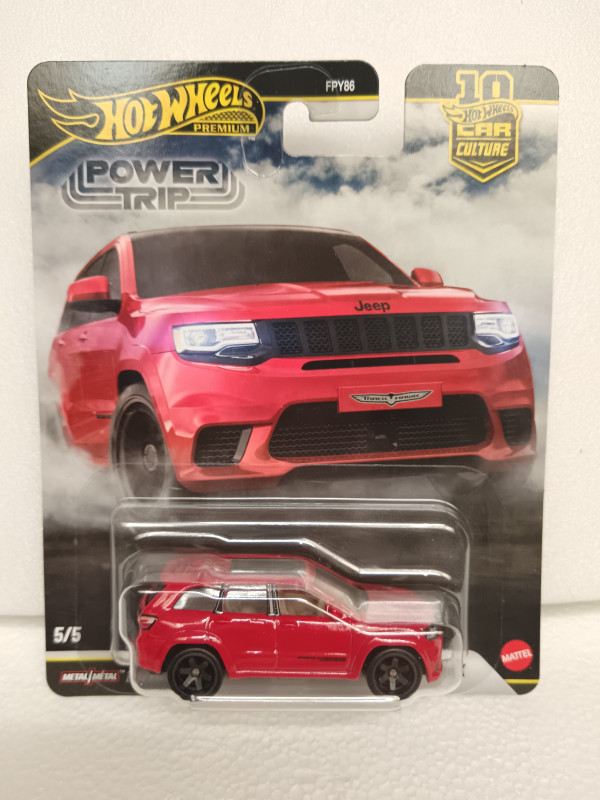 Hot Wheels Power trip Jeep Grand Cherokee Trackhawk