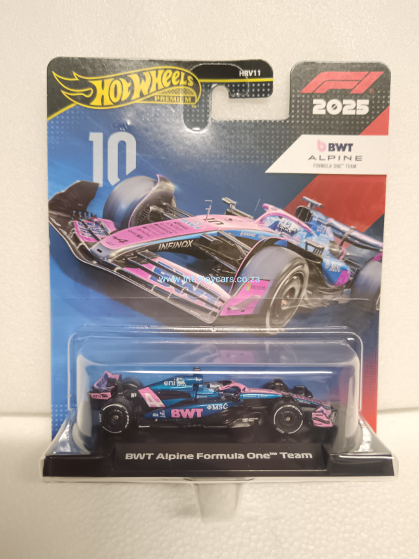 Hot Wheels Premium F1 BTW Alpine Team