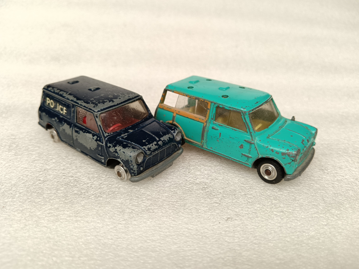 Corgi Austin Mini van variation lot