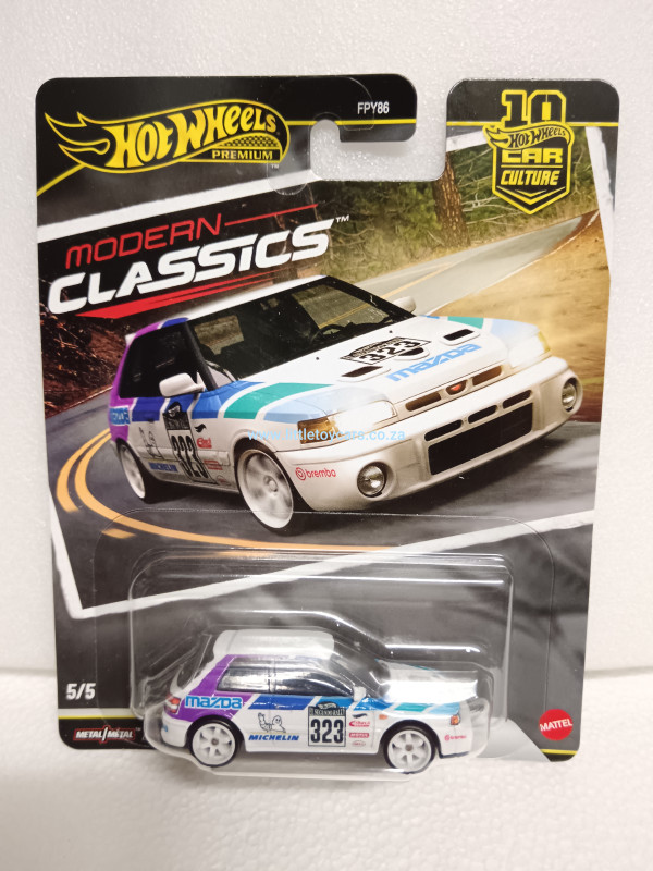 Hot Wheels premium Modern Classics Mazda 323 GTR