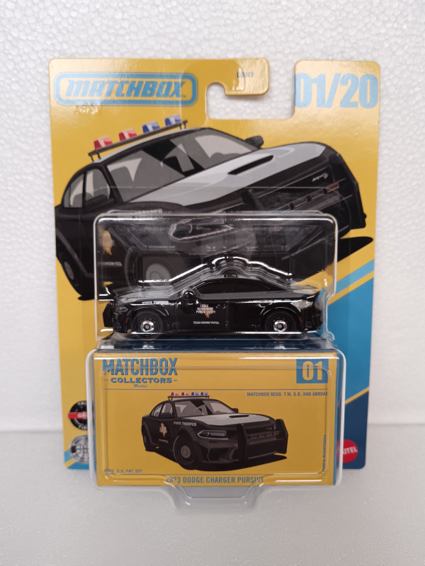 Matchbox Collectors series Police Dodge Charger